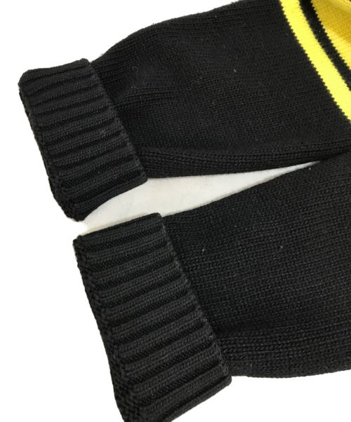 LOUIS VUITTON（ルイ ヴィトン）LOUIS VUITTON (ルイ ヴィトン) フットボールニット ブラック サイズ:Sの古着・服飾アイテム