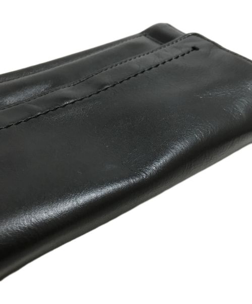 COLE HAAN（コールハーン）COLE HAAN (コールハーン) レザーショルダーバッグ ブラックの古着・服飾アイテム