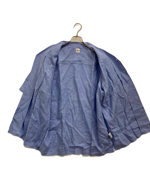 Ron Herman（ロンハーマン）Ron Herman (ロンハーマン) リネンオープンカラーシャツ ブルー サイズ:Mの古着・服飾アイテム