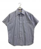 SAMMLER SHIRT MAKERSザムラーシャツメイカーズ）の古着「ストライプシャツ」｜ブルー