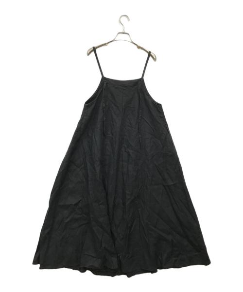 KAGURE（カグレ）kagure (カグレ) キャミソールワンピース ブラック サイズ:freeの古着・服飾アイテム