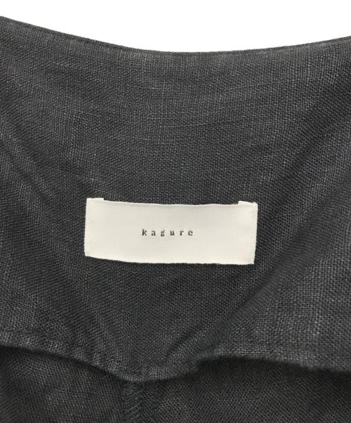KAGURE（カグレ）kagure (カグレ) キャミソールワンピース ブラック サイズ:freeの古着・服飾アイテム
