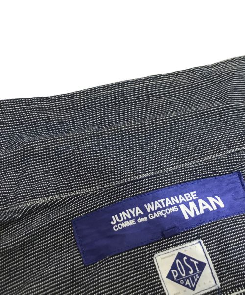 JUNYA WATANABE COMME des GARCONS（ジュンヤワタナベ コムデギャルソン）JUNYA WATANABE COMME des GARCONS ((ジュンヤワタナベ コムデギャルソン) POST O'ALLS (ポストオーバーオールズ) ジャケット インディゴ サイズ:Mの古着・服飾アイテム