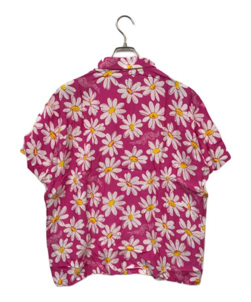 ERL（イーアールエル）ERL (イーアールエル) アロハシャツ ピンク サイズ:L 未使用品の古着・服飾アイテム