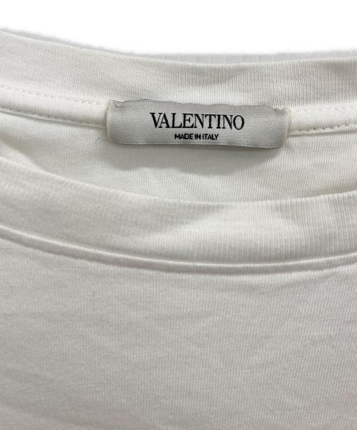 VALENTINO（ヴァレンティノ）VALENTINO (ヴァレンティノ) プリントTシャツ ホワイト サイズ:XSの古着・服飾アイテム