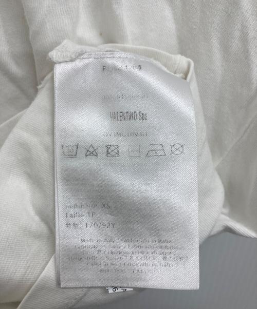 VALENTINO（ヴァレンティノ）VALENTINO (ヴァレンティノ) プリントTシャツ ホワイト サイズ:XSの古着・服飾アイテム