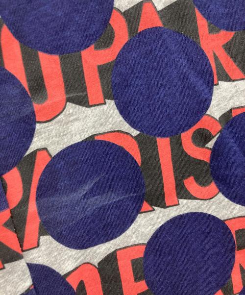 KENZO（ケンゾー）KENZO (ケンゾー) 総柄プリントTシャツ グレー×ネイビー サイズ:Sの古着・服飾アイテム