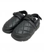 PUMAプーマ）の古着「QUILT S PLEASURES /サボサンダル」｜ブラック