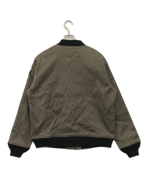 WAREHOUSE（ウエアハウス）WAREHOUSE (ウエアハウス) JOHN GLUCKOW (ジョン グラッコー) リバーシブルカデットバーシティジャケット グレー サイズ:38の古着・服飾アイテム