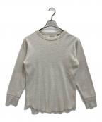 freewheelersフリーホイーラーズ）の古着「CREW NECK TYPE LONG SLEEVE UNDER WEAR EARLY 1900s」｜グレー