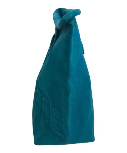 me ISSEY MIYAKE（ミーイッセイ ミヤケ）me ISSEY MIYAKE (ミーイッセイ ミヤケ) ハンドバッグ ブルーの古着・服飾アイテム