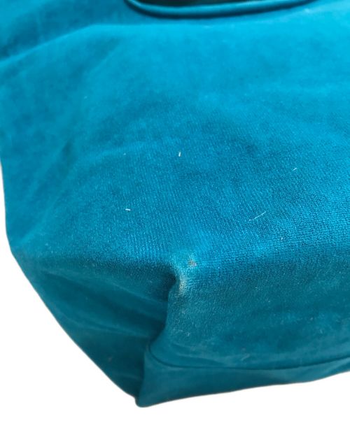 me ISSEY MIYAKE（ミーイッセイ ミヤケ）me ISSEY MIYAKE (ミーイッセイ ミヤケ) ハンドバッグ ブルーの古着・服飾アイテム