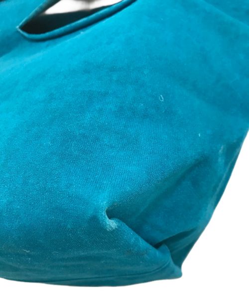 me ISSEY MIYAKE（ミーイッセイ ミヤケ）me ISSEY MIYAKE (ミーイッセイ ミヤケ) ハンドバッグ ブルーの古着・服飾アイテム