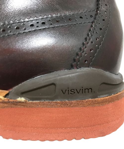 VISVIM（ビズビム）VISVIM (ビズビム) PATRICIAN MID-FOLK BURGUNDY レッド サイズ:9.5の古着・服飾アイテム