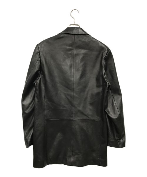LOEWE（ロエベ）LOEWE (ロエベ) レザージャケット ブラック サイズ:48の古着・服飾アイテム