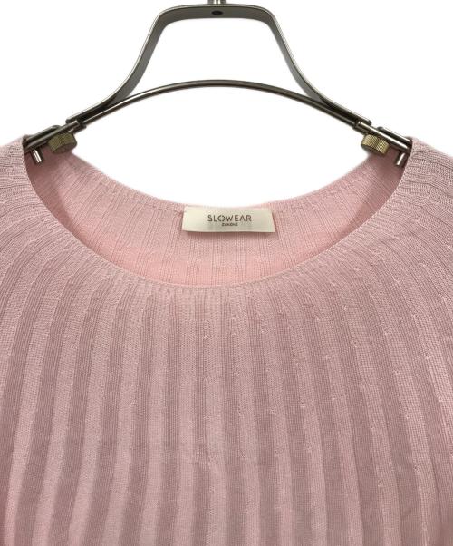 Zanone（ザノーネ）Zanone (ザノーネ) レーヨンシルクニット ピンク サイズ:44の古着・服飾アイテム