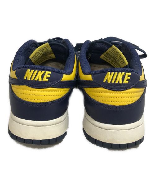 NIKE（ナイキ）NIKE (ナイキ) ローカットスニーカー イエロー×ネイビー サイズ:27の古着・服飾アイテム