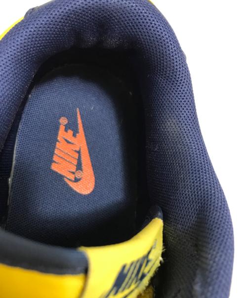 NIKE（ナイキ）NIKE (ナイキ) ローカットスニーカー イエロー×ネイビー サイズ:27の古着・服飾アイテム