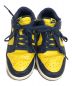 中古・古着 NIKE (ナイキ) ローカットスニーカー イエロー×ネイビー サイズ:27：5000円