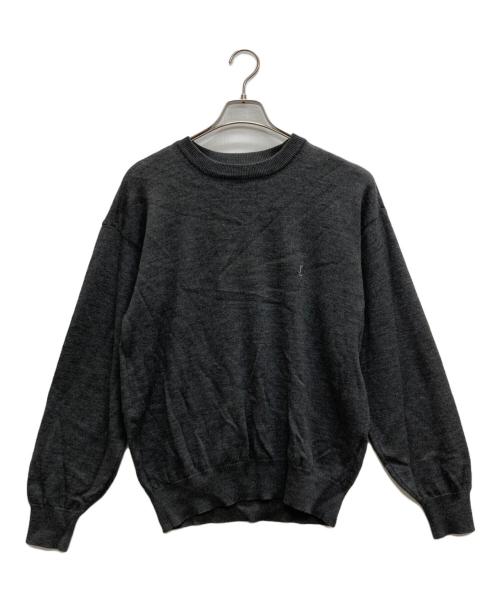 Yves Saint Laurent（イヴサンローラン）Yves Saint Laurent (イヴサンローラン) ニット グレー サイズ:Lの古着・服飾アイテム