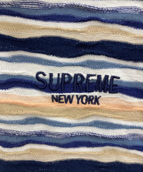SUPREME（シュプリーム）SUPREME (シュプリーム) 3Dポロシャツ ネイビー サイズ:Lの古着・服飾アイテム