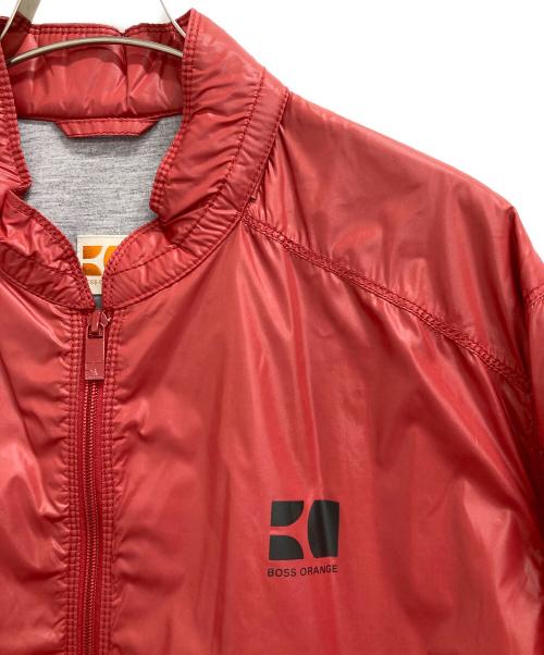 BOSS ORANGE（ボスオレンジ）BOSS Orange (ボスオレンジ) ナイロンジャケット レッド サイズ:54の古着・服飾アイテム