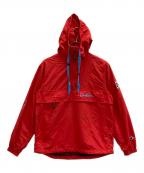 Champion×DUFFERチャンピオン×ダファー）の古着「アノラックパーカー」｜レッド