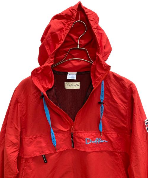 Champion（チャンピオン）Champion (チャンピオン) DUFFER (ダファー) アノラックパーカー レッド サイズ:Sの古着・服飾アイテム