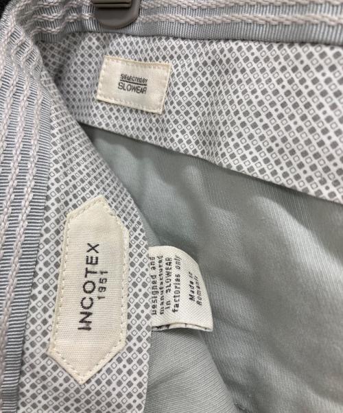 INCOTEX（インコテックス）INCOTEX (インコテックス) スラックス グレー サイズ:48の古着・服飾アイテム