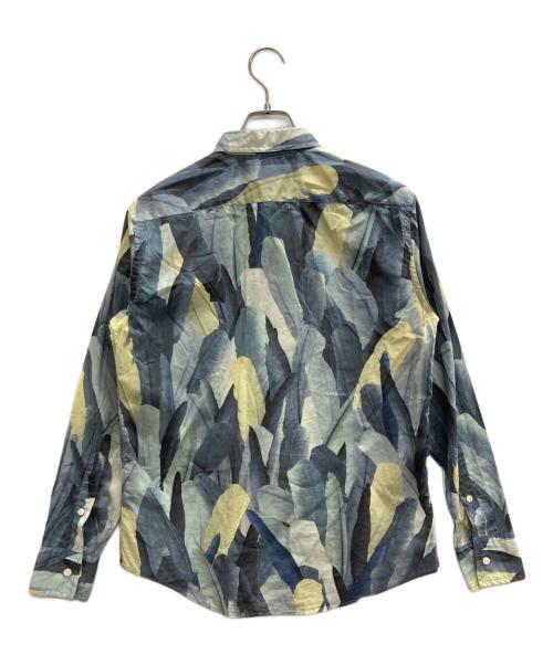 Paul Smith COLLECTION（ポールスミス コレクション）Paul Smith COLLECTION (ポールスミス コレクション) フローラルプリントシャツ ブルー サイズ:Mの古着・服飾アイテム