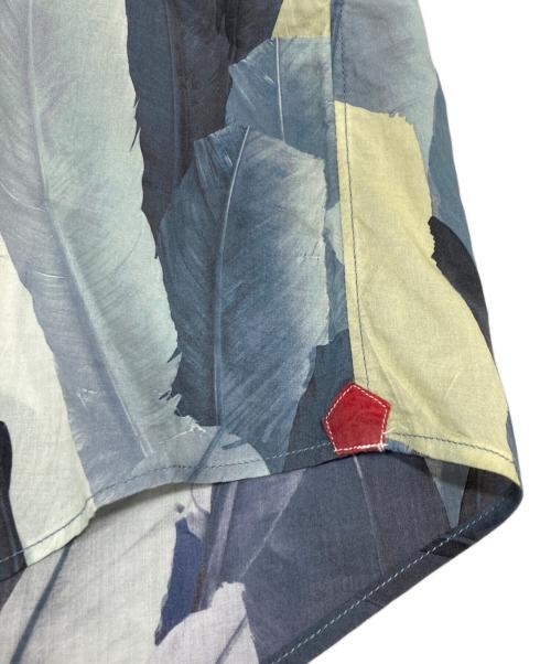 Paul Smith COLLECTION（ポールスミス コレクション）Paul Smith COLLECTION (ポールスミス コレクション) フローラルプリントシャツ ブルー サイズ:Mの古着・服飾アイテム