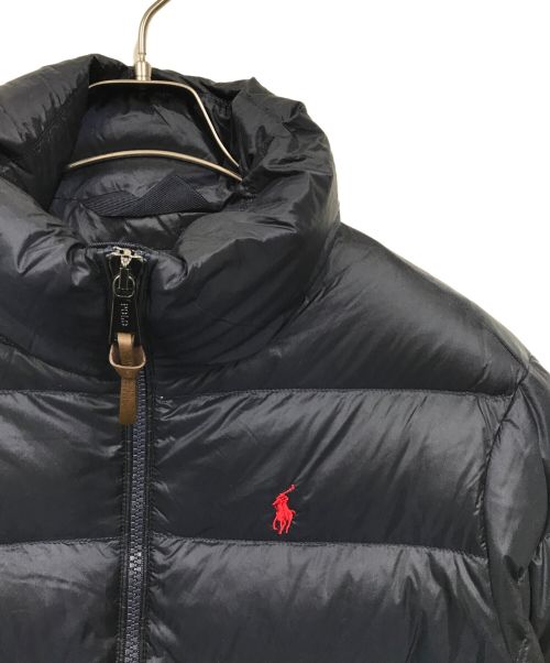 POLO RALPH LAUREN（ポロ・ラルフローレン）POLO RALPH LAUREN (ポロ・ラルフローレン) 星条旗ダウンジャケット ネイビー サイズ:Sの古着・服飾アイテム