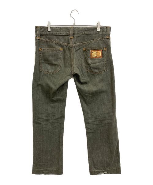 DOLCE & GABBANA（ドルチェ＆ガッバーナ）DOLCE & GABBANA (ドルチェ＆ガッバーナ) デニムパンツ グリーン サイズ:50の古着・服飾アイテム