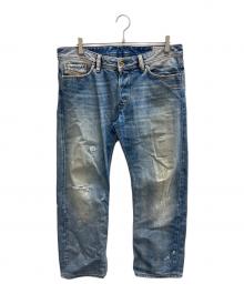 DIESEL（ディーゼル）の古着「ポケット刺繍デニムパンツ」｜インディゴ