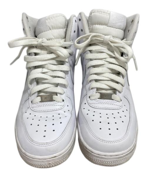 NIKE（ナイキ）NIKE (ナイキ) エアフォース1 HIGH'07 ホワイト サイズ:25の古着・服飾アイテム