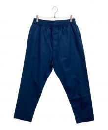 BARBARA ALAN（バーバラ アラン）の古着「コットンイージーパンツ」｜ネイビー