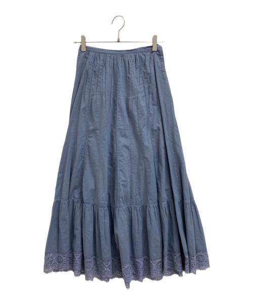 CASA FLINE（カーサフライン）CASA FLINE (カーサフライン) フレアスカート ブルー サイズ:Fの古着・服飾アイテム