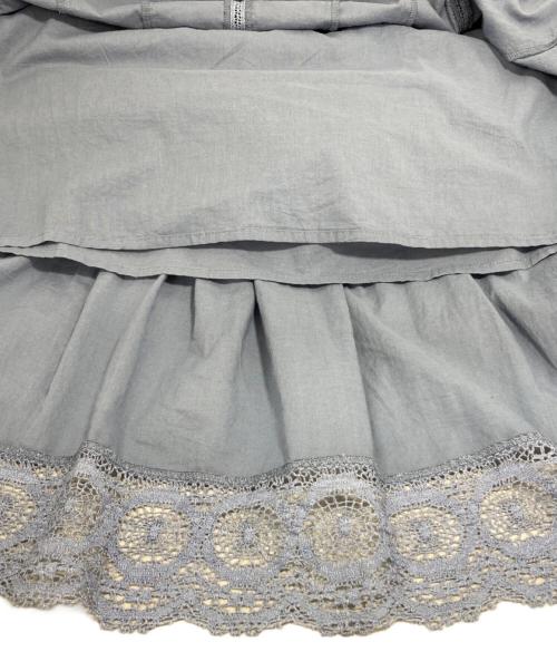 CASA FLINE（カーサフライン）CASA FLINE (カーサフライン) フレアスカート ブルー サイズ:Fの古着・服飾アイテム
