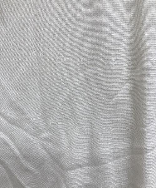 BORDERS at BALCONY（ボーダーズアットバルコニー）BORDERS AT BALCONY (ボーダーズアットバルコニー) シルク混ニットスカート ホワイト サイズ:Sの古着・服飾アイテム