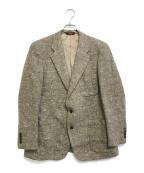 CHAPS RALPH LAURENチャップス ラルフローレン）の古着「ツイードテーラードジャケット」｜ベージュ