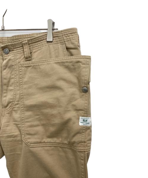 SASSAFRAS（ササフラス）SASSAFRAS (ササフラス) パンツ ベージュ サイズ:XLの古着・服飾アイテム