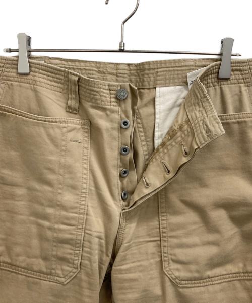SASSAFRAS（ササフラス）SASSAFRAS (ササフラス) パンツ ベージュ サイズ:XLの古着・服飾アイテム