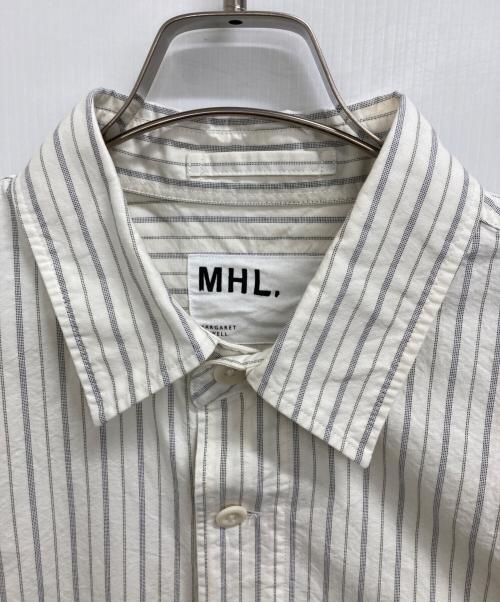 MHL（エムエイチエル）MHL (エムエイチエル) シャツ ベージュ サイズ:Lの古着・服飾アイテム