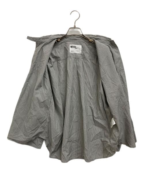 MHL（エムエイチエル）MHL (エムエイチエル) シャツ グレー サイズ:Ⅲの古着・服飾アイテム