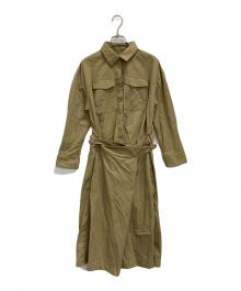 kei shirahata（ケイシラハタ）の古着「ワンピース」｜ブラウン