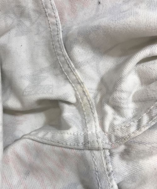 Maison Margiela（メゾンマルジェラ）Maison Margiela (メゾンマルジェラ) GRAFFITI SPLATTER CAPRI JEANS ホワイト サイズ:38の古着・服飾アイテム