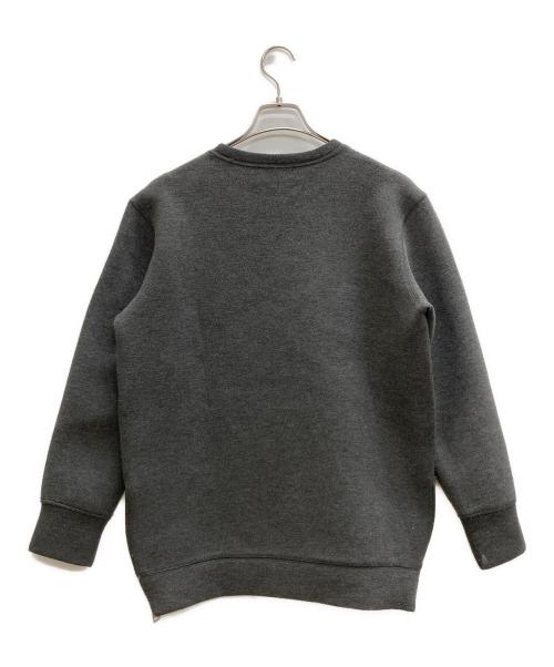 DIESEL（ディーゼル）DIESEL (ディーゼル) エンボスロゴボンディングスウェット グレー サイズ:Sの古着・服飾アイテム