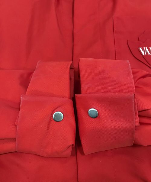 VALENTINO（ヴァレンティノ）VALENTINO (ヴァレンティノ) ダブルスリーブコーチジャケット レッド サイズ:46の古着・服飾アイテム