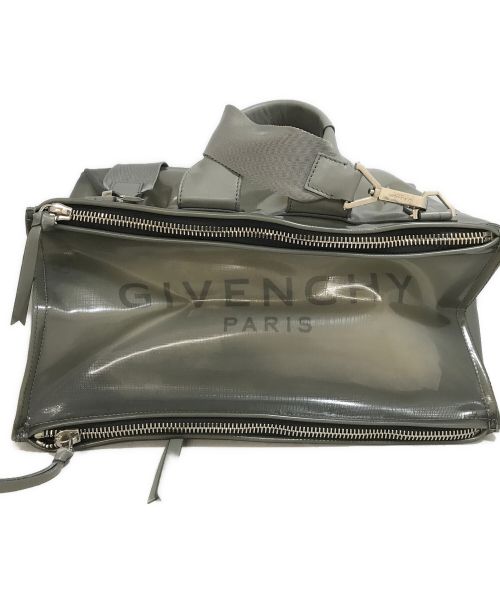 GIVENCHY（ジバンシィ）GIVENCHY (ジバンシィ) パンドラ/2wayPVCトートバッグ グレーの古着・服飾アイテム