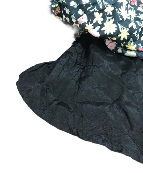 freada（フリーダ）Freada (フリーダ) レーヨンプリントキャミワンピース ブラック サイズ:ONE SIZEの古着・服飾アイテム